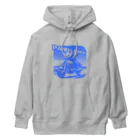 kazu_gのパンダライダー!(ブルー) Heavyweight Hoodie