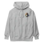 Mellow-Skyのナマケモノとクリーミーなドリンク Heavyweight Hoodie