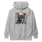 reon-5のちょっとストリート感のある犬のデザインです。 Heavyweight Hoodie