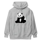 chippokeのころころパンダ（おすわり） Heavyweight Hoodie