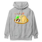 Lily bird（リリーバード）の盛られたてんぷら ロゴ入り Heavyweight Hoodie