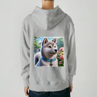 ANTARESのお散歩（柴犬） Heavyweight Hoodie