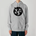 Fontaのジオメトリック猫 Heavyweight Hoodie