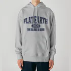 Mappila SHOPのカレッジ風(ネイビー)　フラットアース FLATEARTH Heavyweight Hoodie