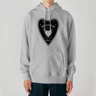 中華呪術堂（チャイナマジックホール）の【黒・前】OUIJA BOARD PLANCHETTE Heavyweight Hoodie