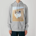 nachiのおうちのおすわりねこ Heavyweight Hoodie