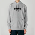 QUQU_WORKSのユキアソビ スノーライフ 雪遊び スキー スノーボード ウィンタースポーツ ブラック Heavyweight Hoodie