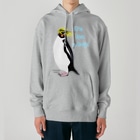 LalaHangeulのRockhopper penguin　(イワトビペンギン) Heavyweight Hoodie