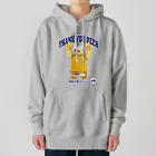 LONESOME TYPE ススのビールジョッキ🍺(猫) Heavyweight Hoodie