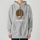 HI-IZURUのいずる丸後ろ姿　ヘビーウェイトパーカー　（濃色仕様） Heavyweight Hoodie