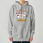 あとりえ　くさのいおりのルート22：白茶 Heavyweight Hoodie