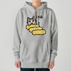 楽猫楽描しげ屋のいか Heavyweight Hoodie