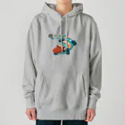 ABC Dinosaur グッズショップのアンキロサウルス　ロゴなし Heavyweight Hoodie