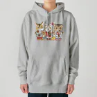 猫のきぬくんのお店のハウルくん一家　クリスマスツアー Heavyweight Hoodie