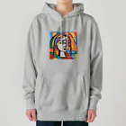 garireoのピカソ風の絵画1 Heavyweight Hoodie