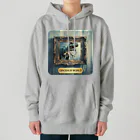 MistyStarkの飛び出す恐竜　－　dinosaur that pops out　－ Heavyweight Hoodie