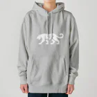 chan-takehaniの影のパンサー（白） Heavyweight Hoodie