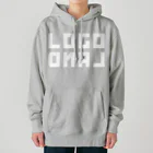 AEDIのロゴランド ホワイト ロゴ（LogoLand White Logo） Heavyweight Hoodie