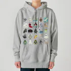 すとろべりーガムFactoryのドットUMA図鑑 Heavyweight Hoodie