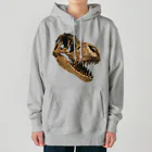 RubbishのT. Rex 頭骨 ヘビーウェイトパーカー