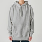 LalaHangeulのRockhopper penguin　(イワトビペンギン)　バックプリント Heavyweight Hoodie