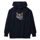 わかばックス工房のグレーのネコちゃん♡ Heavyweight Hoodie