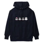 ヤママユ(ヤママユ・ペンギイナ)のピコスフェニスカス(よこ) Heavyweight Hoodie