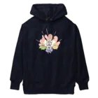 ぽっぽこ本舗のインコ戦隊 Heavyweight Hoodie