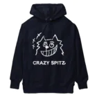 ehime@けだま&もち＆すみのCRAZY SPITZ「HA HA HA」ver.white Heavyweight Hoodie