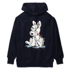 obosa_DENS/SABEAR_shop ＠SUZURIの立ち耳ワイヤーFOX_ウェア Heavyweight Hoodie