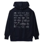 Umikko8823のお魚図鑑 Heavyweight Hoodie