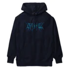 Parallel Imaginary Gift ShopのLife is Hell（Blue） Heavyweight Hoodie