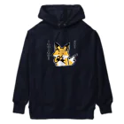  Millefy's shopのかぶりつく、キツネ Heavyweight Hoodie