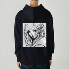 zaisuのピアス女子 Heavyweight Hoodie