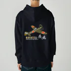 NYAO_AVIATIONの中島 四式戦 疾風 Ki-84 HAYATE 飛行第73戦隊機 グッズ Heavyweight Hoodie