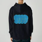 Parallel Imaginary Gift ShopのLife is Hell（Blue） Heavyweight Hoodie