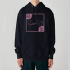 Loveuma. official shopのNorthern Lake's Ainu pattern（pink） Heavyweight Hoodie