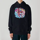 カワウソとフルーツの𝙎𝙩𝙧𝙚𝙚𝙩 𝙆𝙖𝙬𝙖𝙪𝙨𝙤 - 𝙎𝙥𝙡𝙖𝙨𝙝 - Heavyweight Hoodie