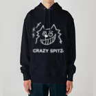 ehime@けだま&もち＆すみのCRAZY SPITZ「HA HA HA」ver.white Heavyweight Hoodie