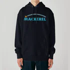 MACKEREL WATER POLOのMACKEREL（シンプルロゴ）片面プリント Heavyweight Hoodie