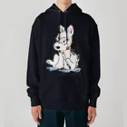 obosa_DENS/SABEAR_shop ＠SUZURIの立ち耳ワイヤーFOX_ウェア Heavyweight Hoodie