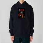 ビューティフルハードコアイラストレーション-DESIGN STOREのBEEFEATER iPhone Heavyweight Hoodie