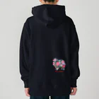 AtelierBoopの花kauwela　ポメラニアン Heavyweight Hoodie