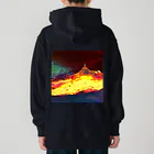 水草の火口の夜 Heavyweight Hoodie