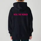 GreenCrystalのHeal the world Heavyweight Hoodie