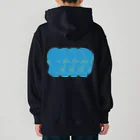 Parallel Imaginary Gift ShopのLife is Hell（Blue） Heavyweight Hoodie