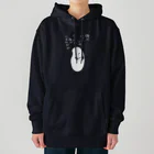 手書き家の俺のバックには7人の神がいるんだぜ米 Heavyweight Hoodie