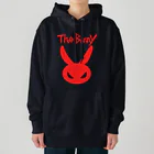 theePOPのThe Bunny あか ヘビーウェイトパーカー