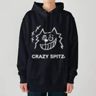 ehime@けだま&もち＆すみのCRAZY SPITZ「HA HA HA」ver.white Heavyweight Hoodie