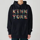 もぺのWord Pixelart “KINN TORE” Heavyweight Hoodie